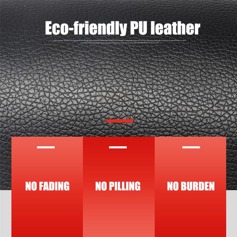 AAADE1 2Pcs PU Leather Car Seatbelt Shoulder Pad Protect Cover For Honda Civic Fit Jazz Accord Pilot CRV Odyssey Passport City Shuttle