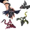 3D Printed Toys Dragon Figures Model Multi-Joint Movable Ornament Desktop Decoration Creativity Novelty Kids 3D Movable Toy Gift