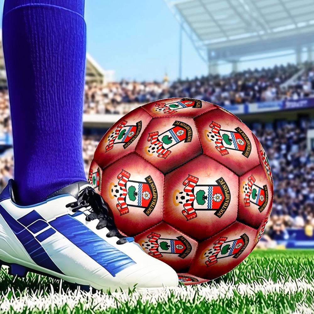 Shield With Star Emblem Printed Size 5 Soccer Balls, Anti-Slip, Protective Football, Outdoor Sport, a Unique Gift Suitable for him/her, Birthday