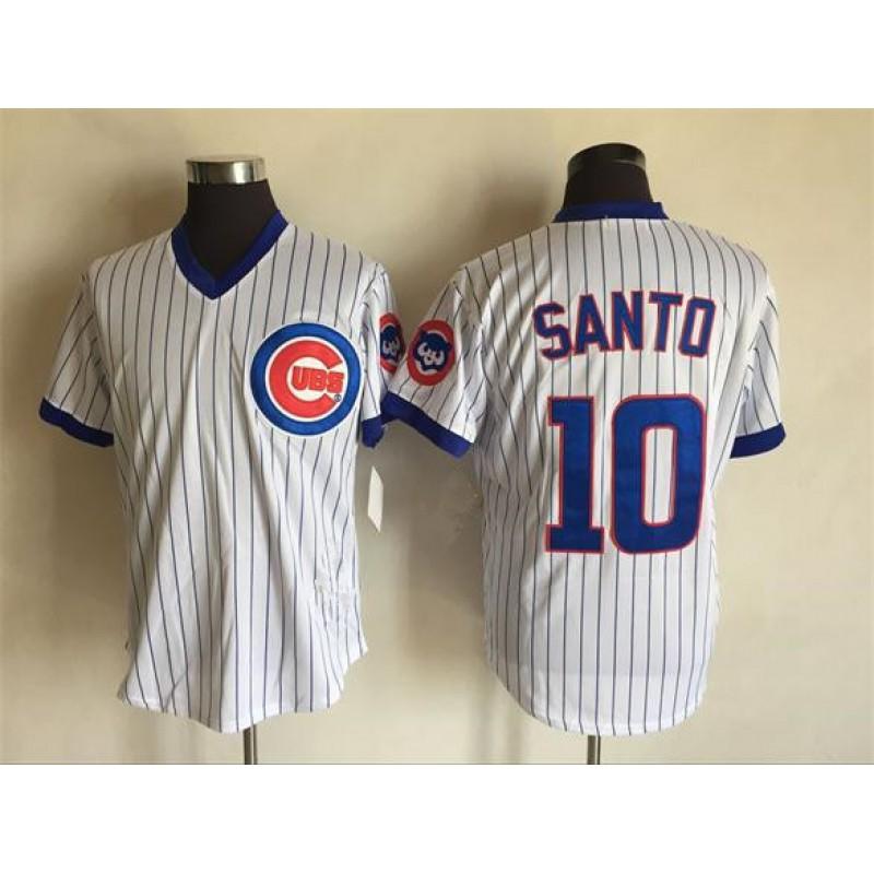 Vintage Chicago Cubs Baseball Jersey Unisex Embroidered Sport Shirt Cotton Blend Fans Casual Wear