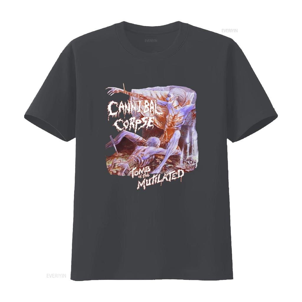 Cannibal Corpse Tomb Of The Mutilated T Shirt Heavy Metal Band Merch For Fans Vintage Washed Comfortable Breathable Soft Homme