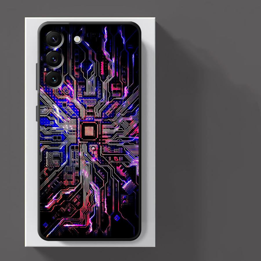 Чехол для телефона Funda для Xiaomi Redmi Note 9 10S 9S 11 10 11s 12s 14 13 Pro Plus 7 8 12 Pro Ретро Печатная плата