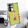 Cartoon Hey Arnold Helga Plating Phone Case For Samsung Galaxy S24 S25 FE S26 Edge S23 Ultra S22 S21 Plus S20 Anti-Fall Airabag