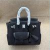 High-end Early New Style 25cargo Silver Buckle Bag Will Be Launched With Real Leather Women's Handbag Single Leather Strap Bag