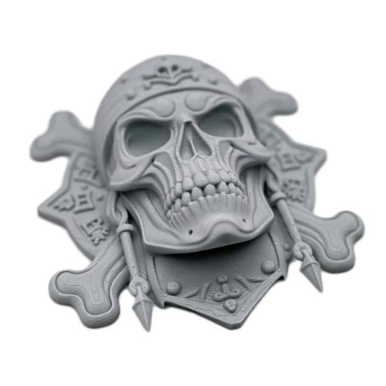 Пиратский скелет Настенный декор Хэллоуин Пластиковая человеческая голова Поделка для гаражей Гостиных Спален Офисов Декор