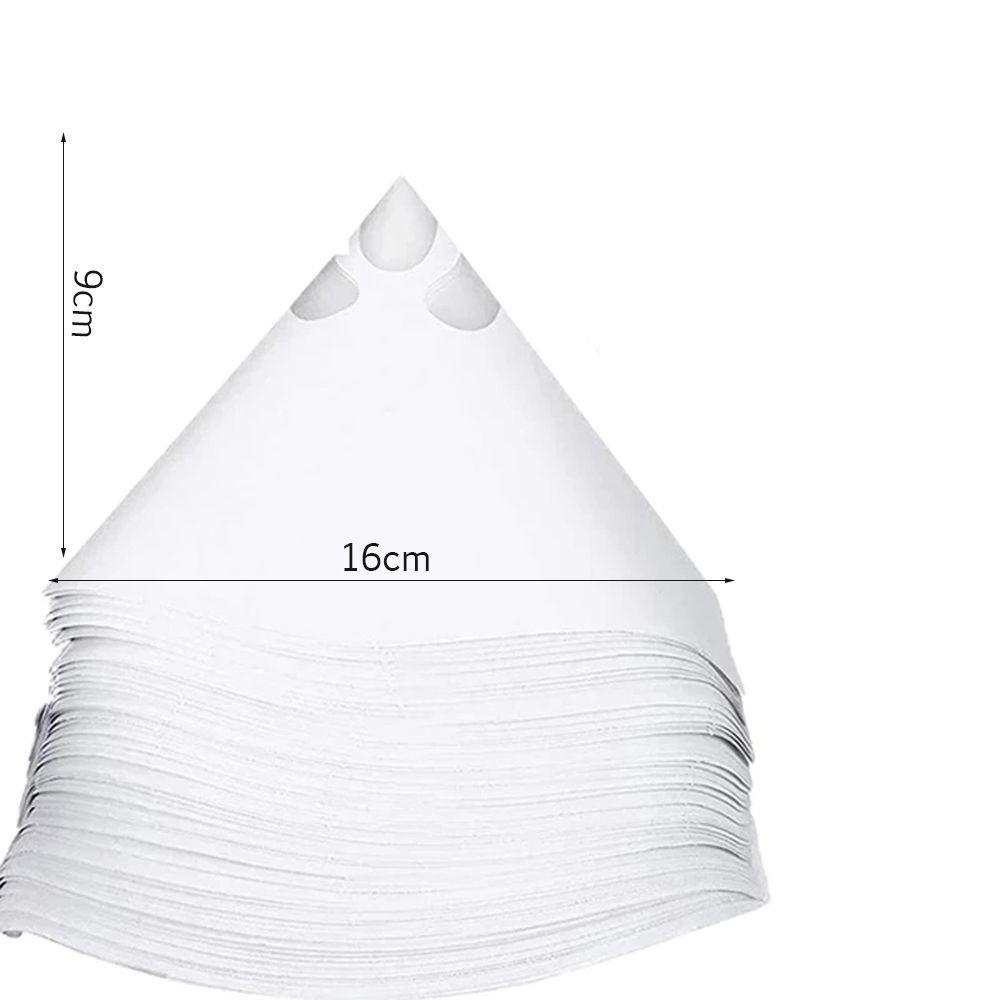 Net Conical 100 Mesh Paint Filter Funnel Paper Paint Filter Purifying Straining Cup Paper Funnels