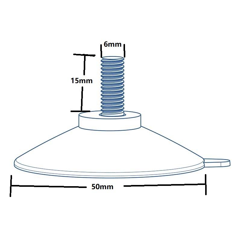 10 шт. Вакуумные присоски-крючки 50 мм Прозрачные присоски Стеклянные присоски для ванной комнаты Сильные присоски для стекла автомобиля Окна ванной комнаты