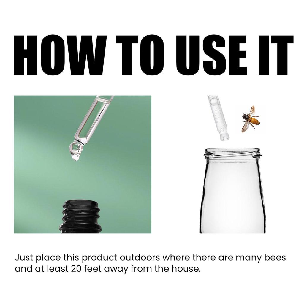 30 мл наживка для пчел, натуральные и безопасные ингредиенты, нежная, удобная приманка для пчелиного роя, ловушка для пчеловодства, оборудование для пчеловодства