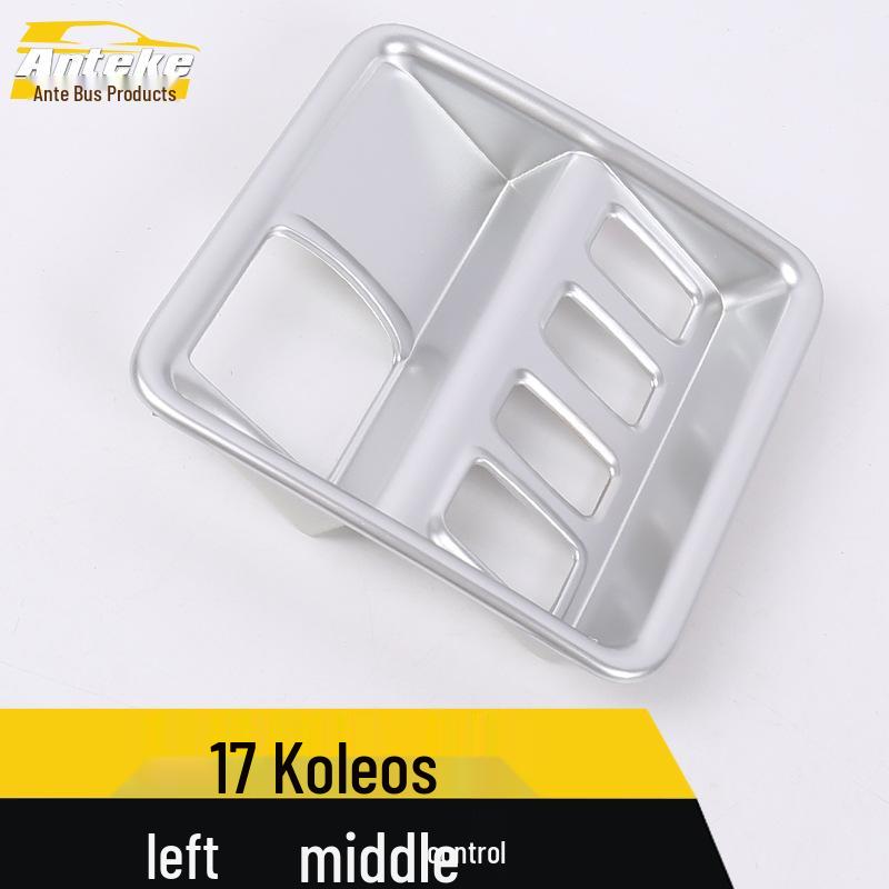 17 Koleos Декоративная рамка управления фарами на центральной консоли