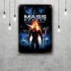 Гаррус Крупным Планом Mass Effect Винтажные Металлические Жестяные Вывески Постеры Декор Ретро Металлическая Табличка Настенное Искусство Декор для Гаража Бара