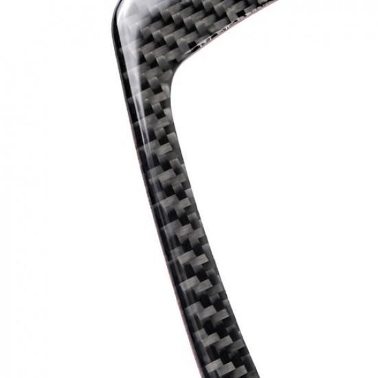 New 1pcs Carbon Fiber Gear Shift Frame Sticker Trim For BMW Z4 E89 2009-2016