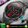 LIGE 2024 New Military Smartwatch 710mAh LED Flashlight Bluetooth Call Men Smartwatch Waterproof Outdoor Sports Fitness Smart Bracelet