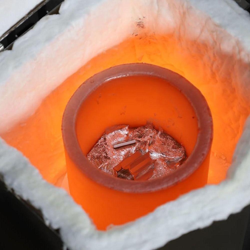 High Temperature Clay Furnace Cup Black Clay Crucibles  Aluminum Gold Silver Copper Brass