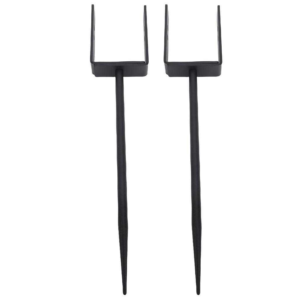 2pcs Rainwater Downspout Bracket Adjustable Iron Weather Proof Rainwater Downspout Extension Anchor for Pipe Support