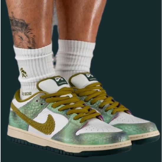 Nike Alexis Sablone x Dunk SB Low CHAMELEON Повседневные шорты-бордшорты мужские HJ3386-300