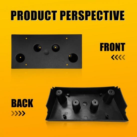 Front Bumper License Plate Tag Bracket Holder For GMC Yukon XL Denali 2015-
