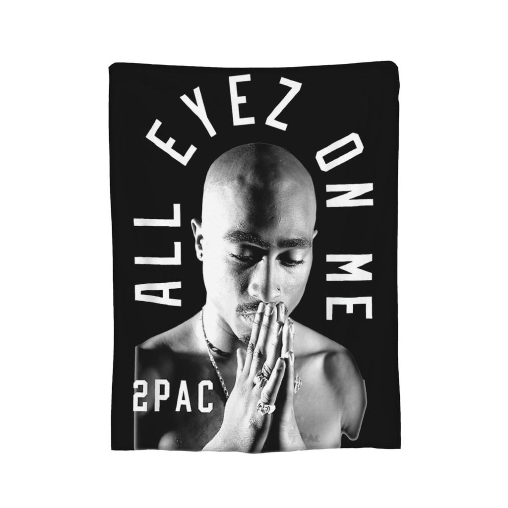Poetic Justice Flannel Blankets Tupac 2pac Hip Hop Singer Fashion Throw Blanket for Home Rug Piece,