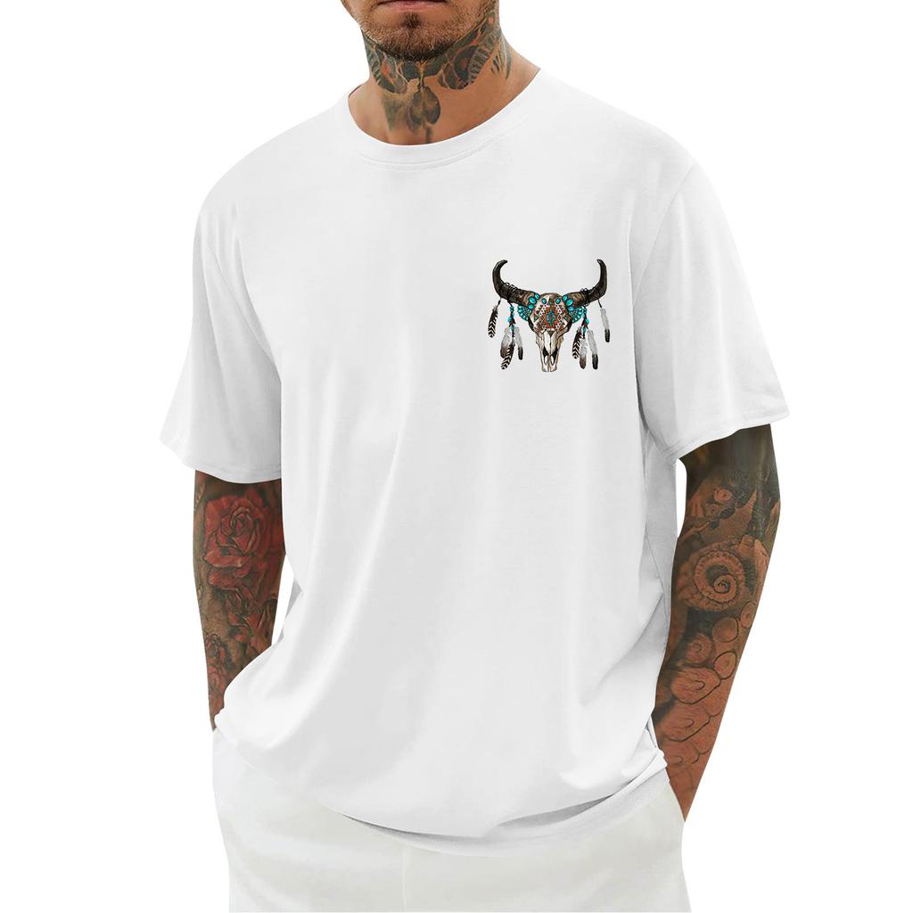 Мужская футболка, свободный повседневный топ с короткими рукавами, мужской топ с короткими рукавами