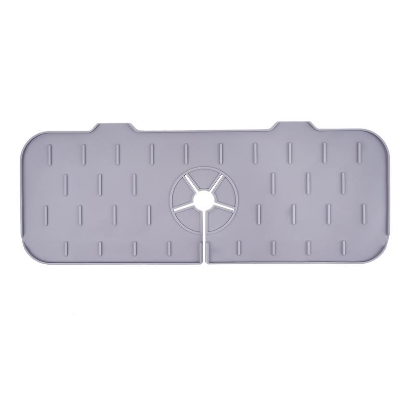 Впитывающий коврик для крана, силиконовый коврик для кухонной раковины, брызговик, сливная подушка, коврики для сбора брызг воды, коврики для защиты столешницы, гаджеты