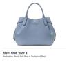 Kate Spade Dumpling Cow Leather Handbag Small Women's Tranquil Blue K8135-412