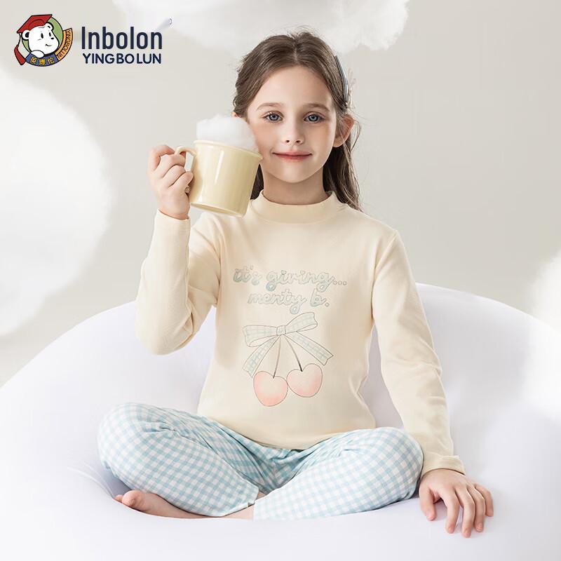 Хлопковый термобелье и пижама для девочек Yingbolun
