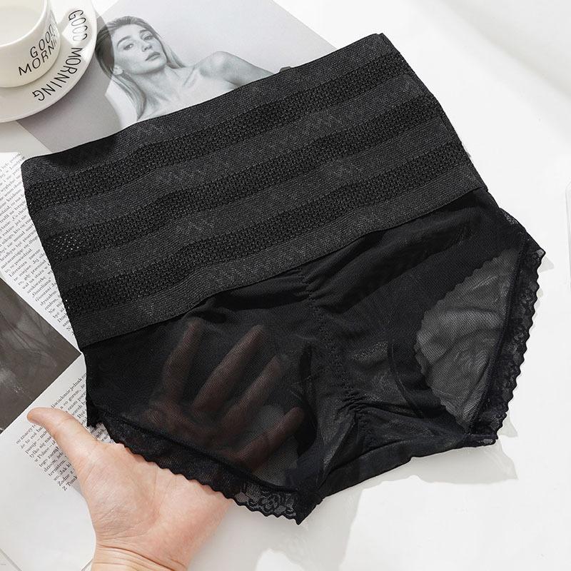 Новый стиль с высокой талией, дышащие утягивающие трусы для живота, послеродовые трусы, утягивающее белье для красоты и подтяжки бедер, корректирующее фигуру