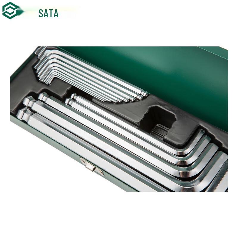 SATA Расширенный набор шестигранных ключей с шаровым наконечником, 14 предметов