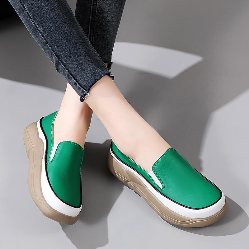 Women Casual Slip On Sneakers Nurse Loafers Walking Minimalist Maternity School Students Shoes for Girl
