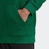 Adidas Originals TREFOIL French Terry Fleece Size O Dark Green HOODIE, Sweatshirt, (177-183cm), FTR07,