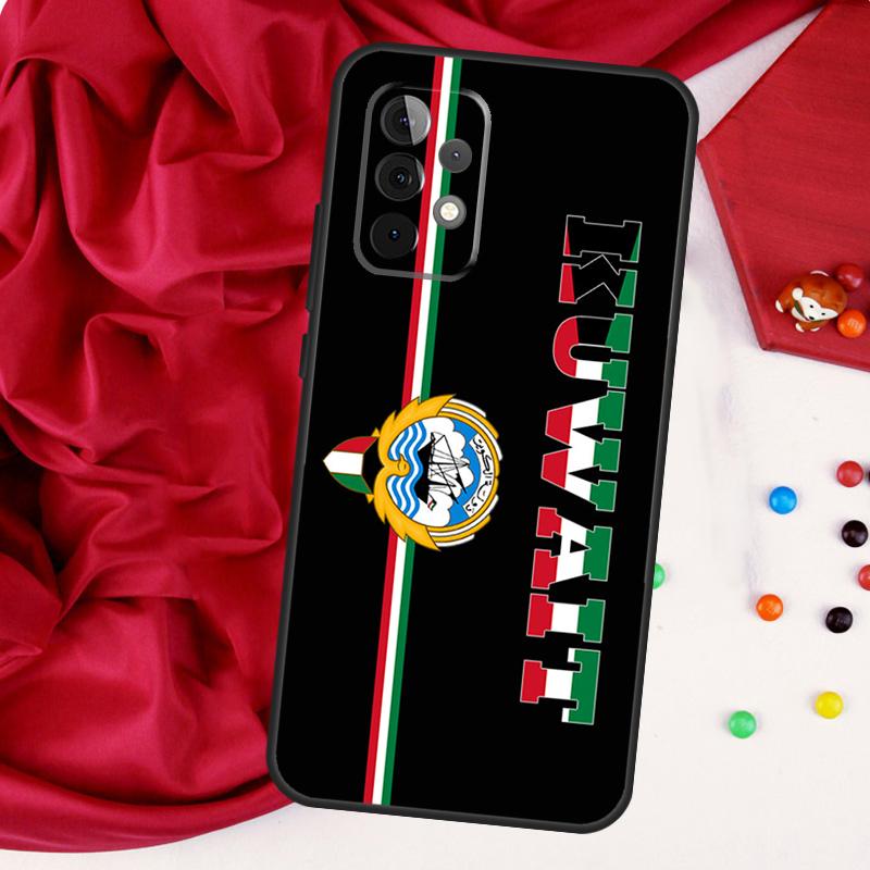 Флаг Кувейта Чехол для Samsung Galaxy A15 A55 A53 A33 A35 A22 A32 A52 A54 A34 A14 A56 A36 A26 A16 A05 A06