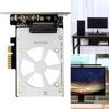 Адаптер SFF-8639 для слота PCIe X4/X8/X16 Карта расширения PCI-E Райзер-карта 4000 МБ/с Поддержка PCI-E GEN3 U.2 NVME SSD