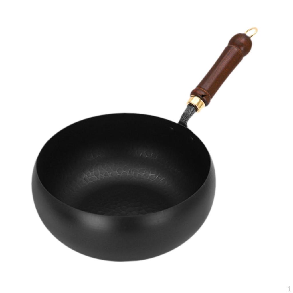 Chinese Cooking Wok Pan Induction Gas Stir Fry Round Bottom Cookware