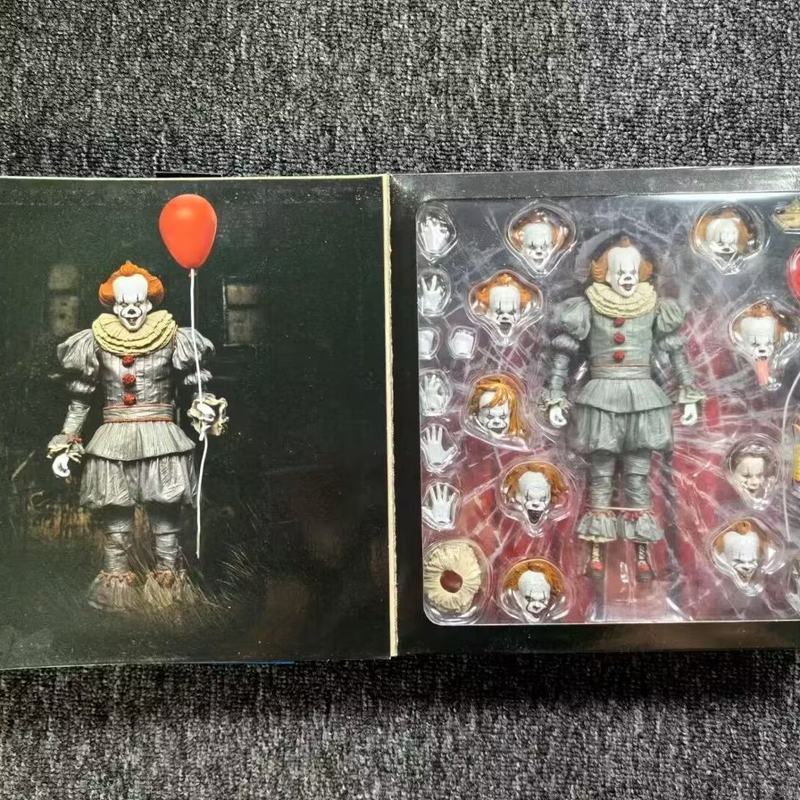 NECA IT Пеннивайз Делюкс Издание 7 Фигурок Ultimate Horror Коллекционная Модель Настольное Украшение Сюрприз Подарок Игрушки Разработаны Для Мальчиков