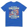 My Time In Uniform Is Over But Being A Veteran Never Ends TShirt