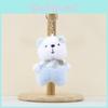 Cute Cartoon Plush Bear Keychain Charismatic Stuffed Animal For Bags And Keys