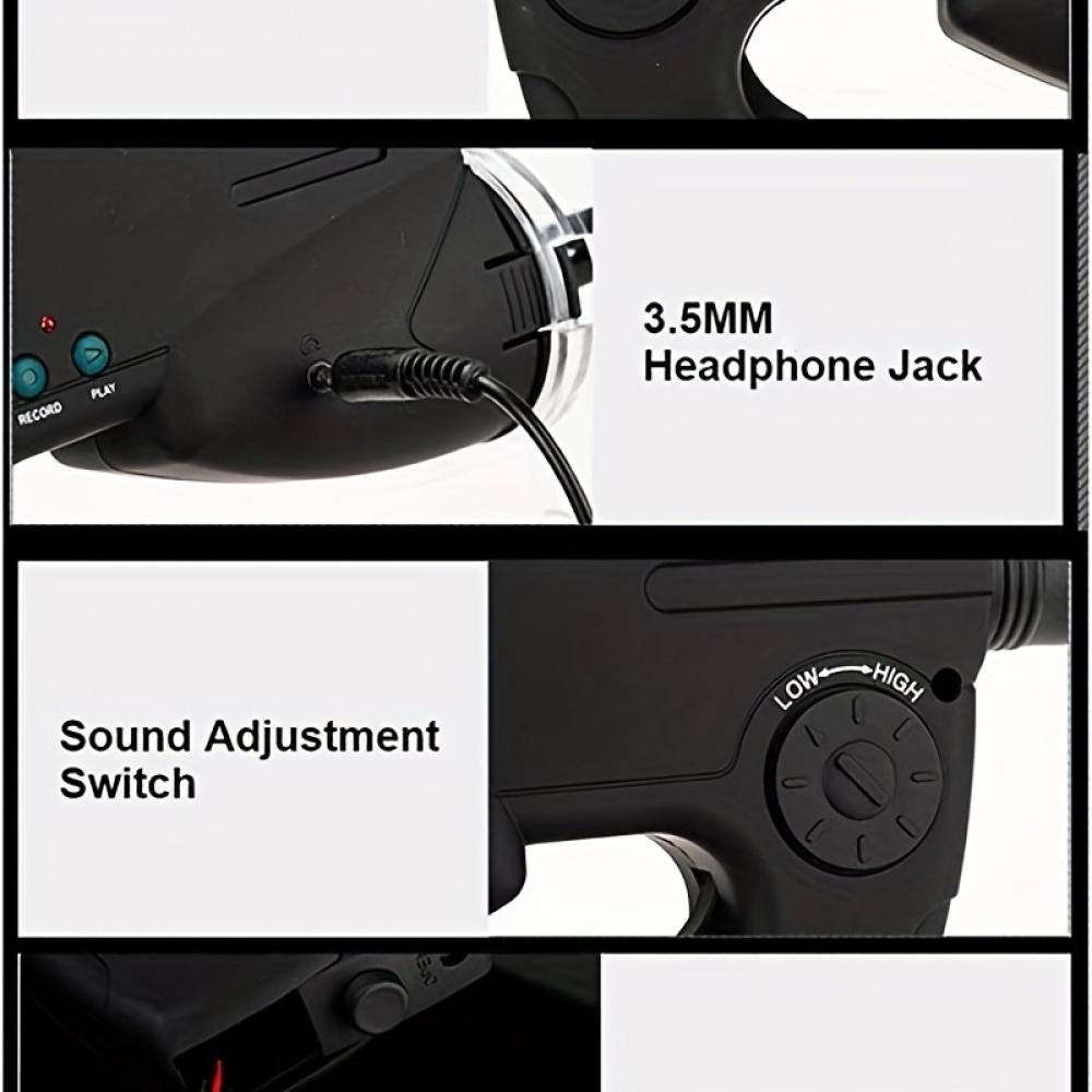 Бионический ушной микрофон для наблюдения за птицами и природой - цифровое устройство для прослушивания на большом расстоянии