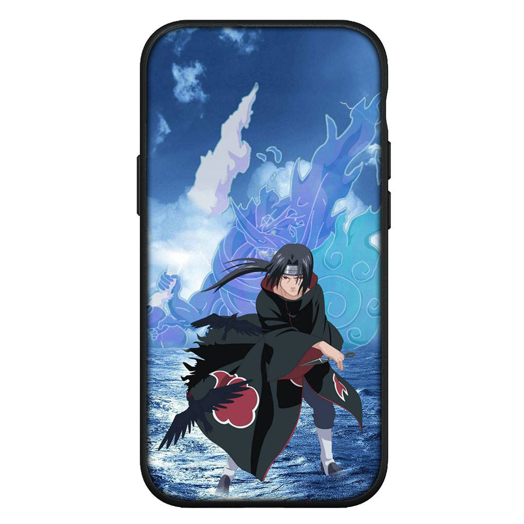 Для iPhone 15 14 Xiaomi Redmi Note 13 12 11 Pro Max X 8 7 XR Samsung Galaxy A15 S24 S23 A05 Huawei OPPO A17 Uchiha Itachi Akatsuki аниме-чехол для телефона