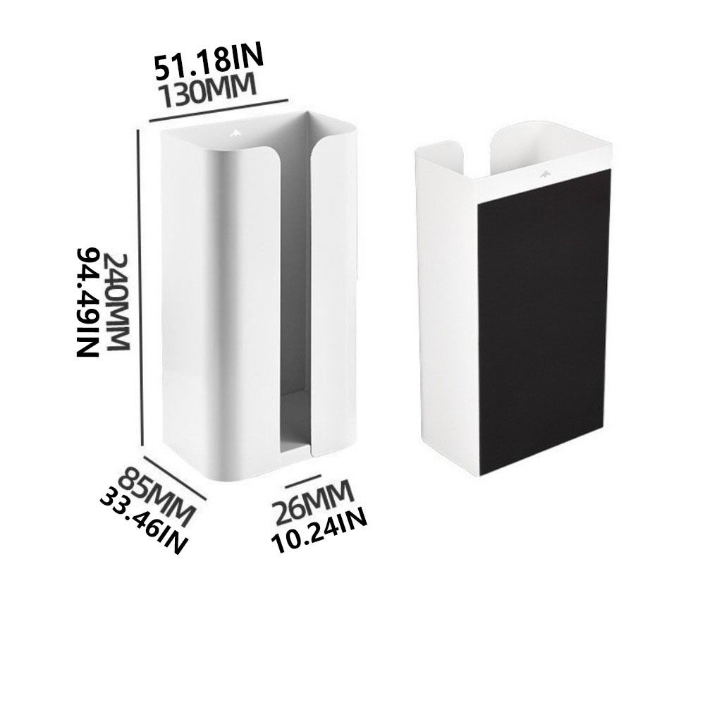 Magnetic Napkin Holder Wall Mounte Paper Towel Container Tissue Case Tissue Box Kitchen