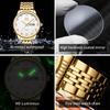 OPK 6033 Casual Steel Strip Dual Calendar Men's Quartz Watch