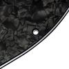 Musiclily Pro 11-Hole Full-Face Guitar Large Pickguard for EPI SG Standard Electric Guitars (Made in China), 4-Piece Set, Black Pearl