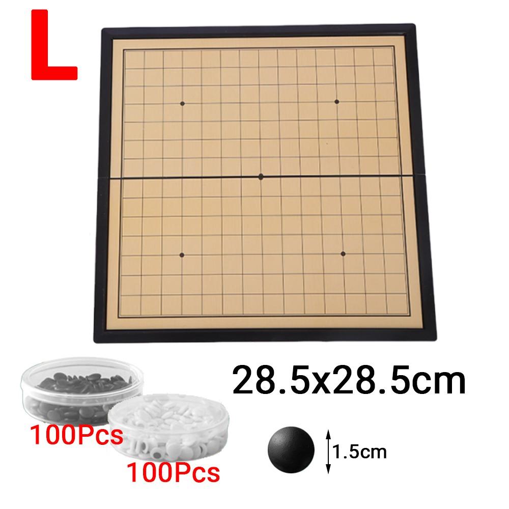 S/M/L/XL Gomoku Game Set Foldable Chessboard Strategy Game Foldable Board Game Set  Tabletop Game