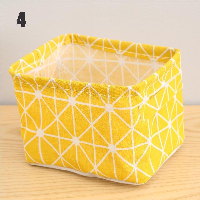 1 корзина для хранения с ручкой, настольная корзина для хранения с печатным рисунком, косметическая книга, нижнее белье, организация домашнего хранения, хранение предметов первой необходимости в общежитии