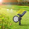 RGB Outdoor Solar Lights LED Changing Lawn Ground Lamp IP65 Waterproof Outdoor Lights Landscape Spotlights Garden Decoration