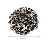 Stylish Leopard Pattern Hair Claw Popular Big Flower Jaw Clip Nonslip Hair Clamp Hair Styling Accessory for Women Girls