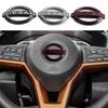 1 шт. ABS Наклейка-эмблема на руль автомобиля для GTR Nismo Juke Murano Navara Qashqai Sentra Sylphy Teana X-Trail Livina