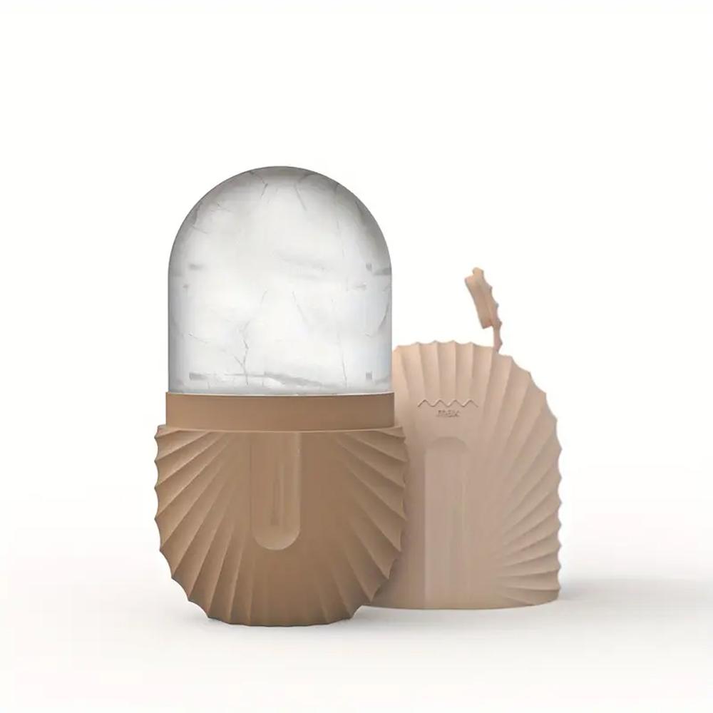 Ледяной ролик для лица и глаз Массаж лица Силиконовая форма для льда для красоты лица Снятие отечности Массажер для лица Инструменты для ухода за кожей