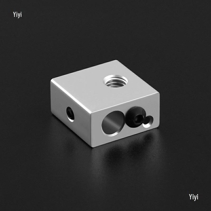 Алюминиевый нагревательный блок E3D MK7/MK8 для 3D-принтера (20x20x10mm)