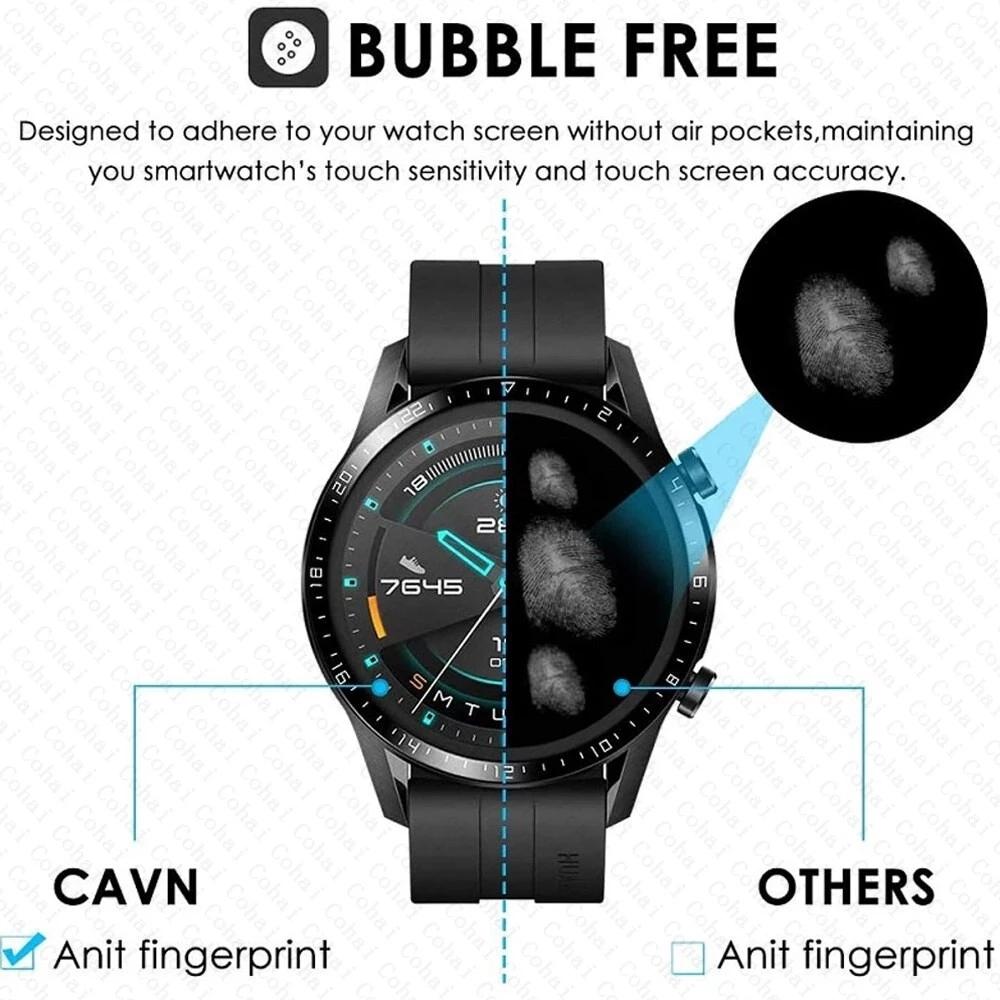 20D мягкое стекло для Huawei Watch GT 3 2 GT3 GT2 Pro 46 мм 42 мм бегунок защитная пленка для экрана аксессуары для смарт-часов
