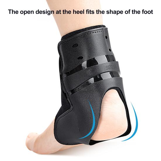 1 Pc Ankle Support Brace for Men Women Adjustable Ankle Wrap Compression Neoprene Sleeve for Sprained Ankle Arthritis Tendonitis Plantar Fasciitis