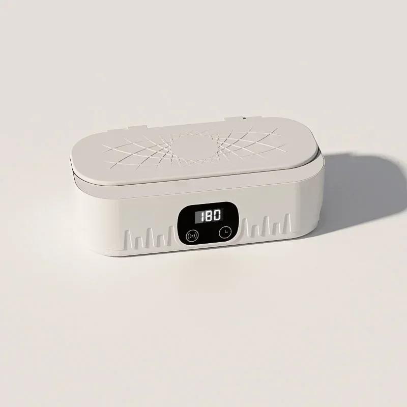 Мини Ультразвуковой Бытовой Очиститель Высокочастотный Вибрационный Инструмент для Очков Ювелирных Изделий Посуды Глубокая Очистка